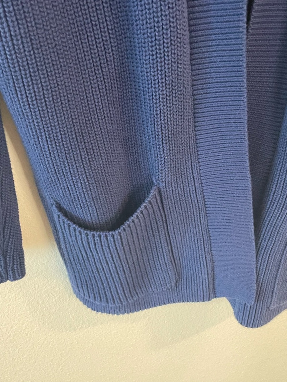 Molly Moorkamp Navy Open-Front Leigh Cardigan Sweater - Picture 5 of 5